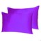 Homeroots 20 x 26 in. Bright Purple Dreamy Silky Satin Standard Size Pillowcases 387878 - alternate 4